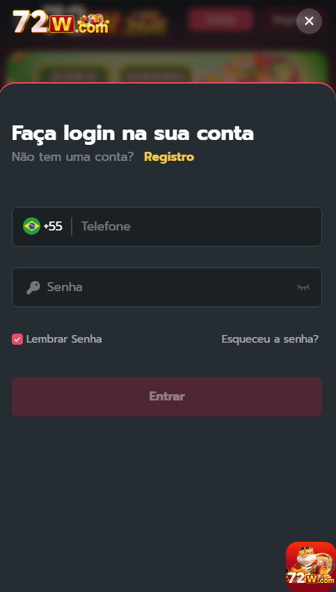 72w.com Vantagens de Criar uma Conta na 72w.com